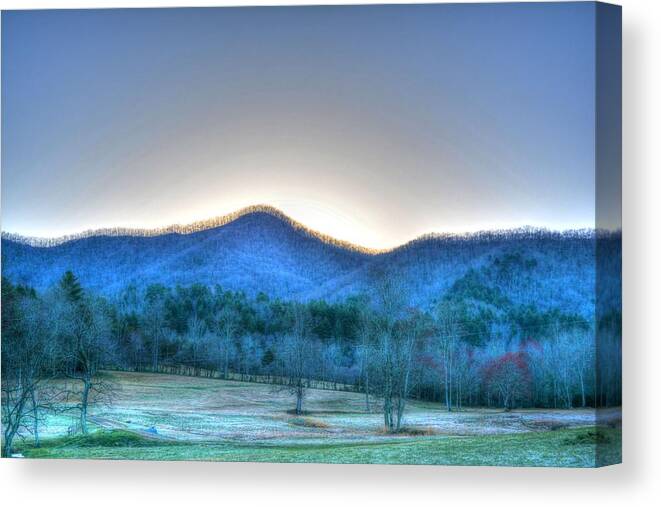 Murphy Canvas Print featuring the photograph Mountain Sky by FineArtRoyal Joshua Mimbs