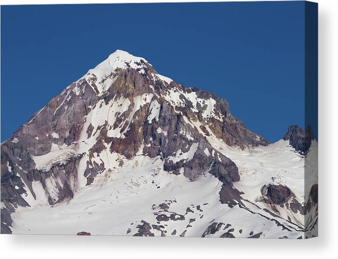 Landscape Canvas Print featuring the photograph Mt. Hood by Paul Rebmann