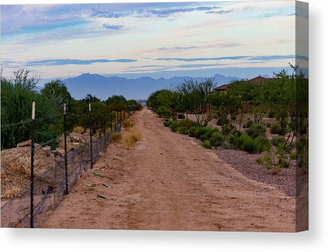 Gilbert Canvas Print featuring the photograph My City by Douglas Killourie