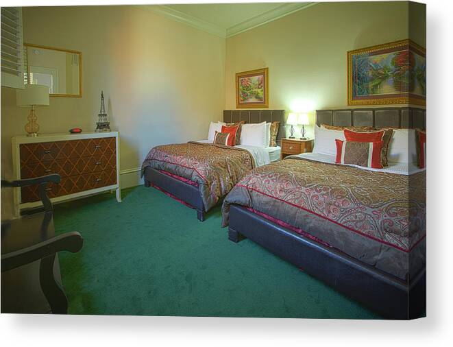 Time Share Canvas Print featuring the photograph NOLA Timeshare BR by Jeff Kurtz
