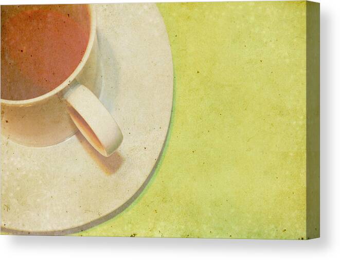 Coffee Canvas Print featuring the photograph Not Starbucks II by Rebecca Cozart