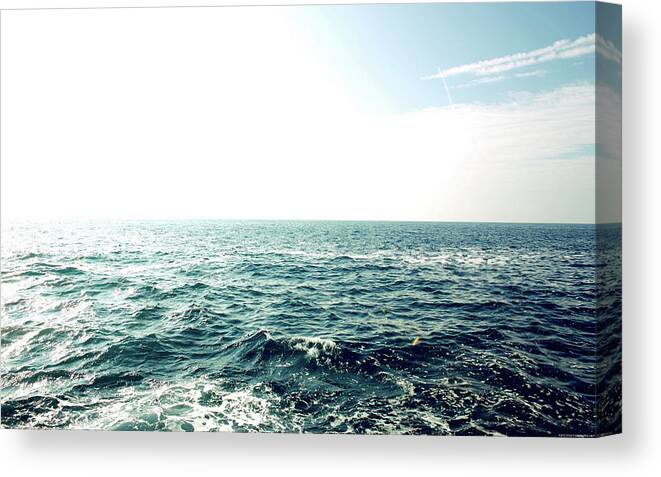 Ocean Canvas Print featuring the photograph Ocean by Jackie Russo
