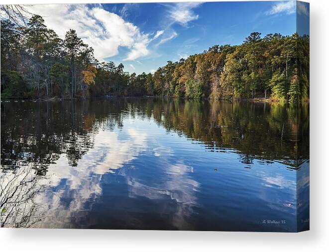 2d Canvas Print featuring the photograph October Reflections by Brian Wallace