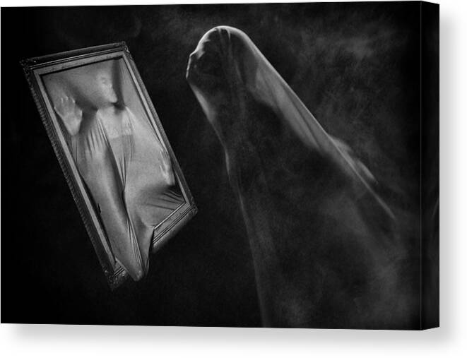Conceptual Canvas Print featuring the photograph Of The Soul Are Trapped by Jay Satriani