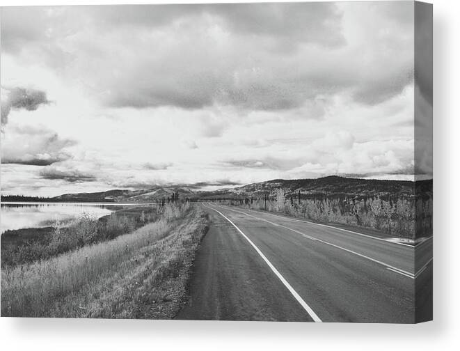 Canada Canvas Print featuring the photograph Open Road To Your Dreams by Joe Burns