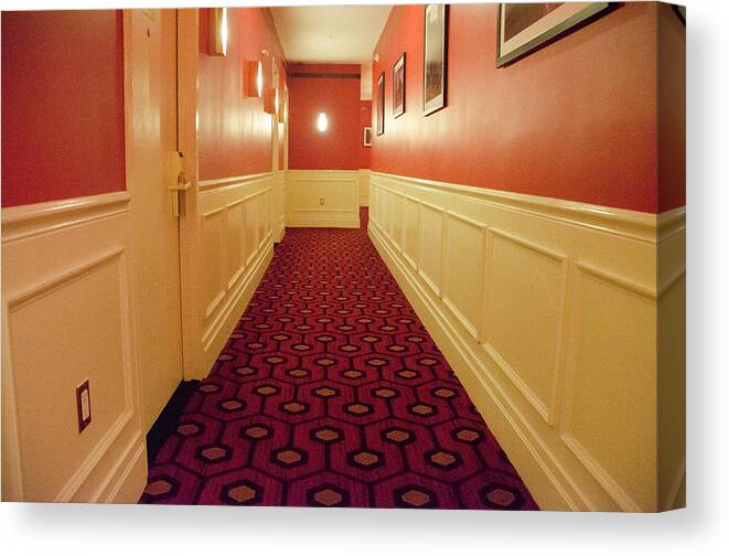The Shining Canvas Print featuring the photograph Overlook Hotel by Erik Burg