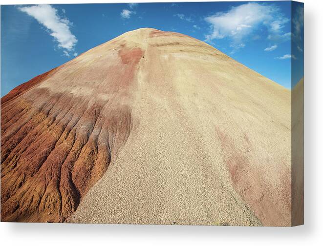 Painted Hills Canvas Print featuring the photograph Painted Mound by Greg Nyquist