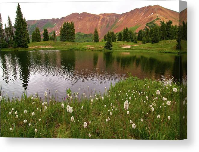 Colorado Canvas Print featuring the photograph Paradise Basin by Steve Stuller