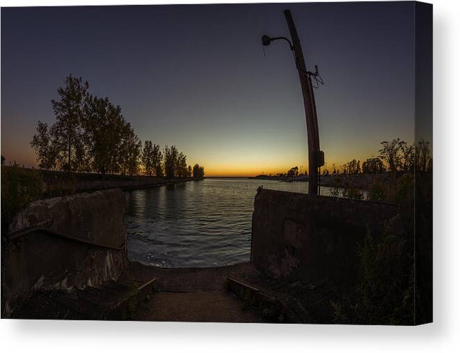 Landscape Canvas Print featuring the photograph Parcel OH by Chris Bordeleau