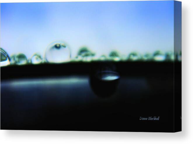 Water Canvas Print featuring the photograph Passage To Another World by Donna Blackhall