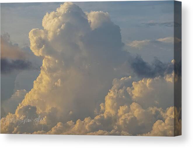 Dest Canvas Print featuring the photograph Pastel Sunset by Stephen Settles