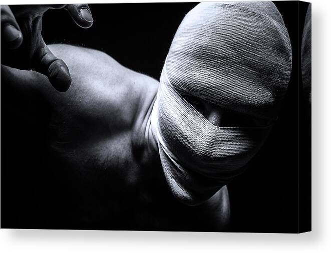 Patient Canvas Print featuring the photograph Patient by Seerocka