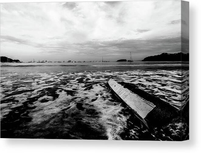 Costa Rica Canvas Print featuring the photograph Peace Be Still by D Justin Johns