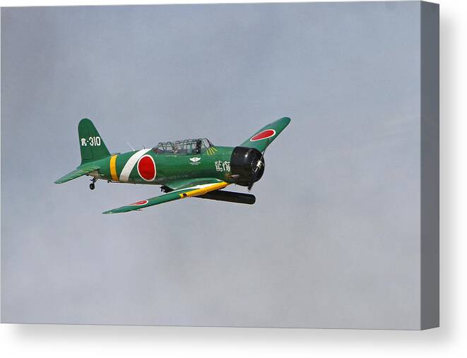 Nakajima B5n Kate Canvas Print featuring the photograph Pearl Harbor Memories by Shoal Hollingsworth