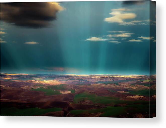 Palouse Canvas Print featuring the photograph Phenomenon by Ryan Manuel