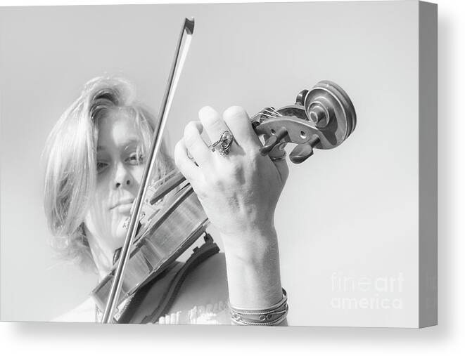 Play Canvas Print featuring the photograph Playing Me Softly by Bob Christopher