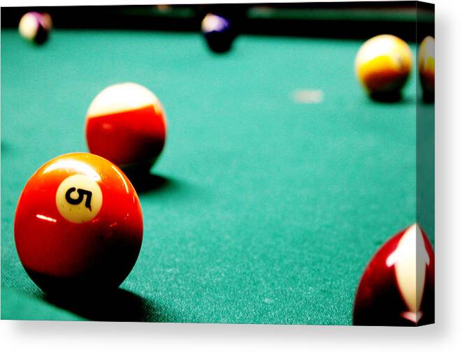 Pool Canvas Print featuring the photograph Pool by Magdalena Green