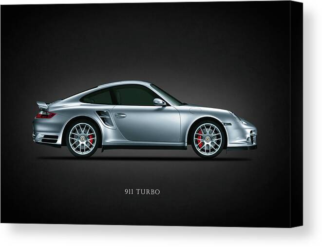 Porsche Canvas Print featuring the photograph The Iconic 911 Turbo by Mark Rogan