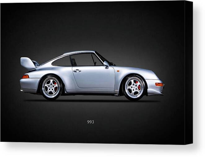 Porsche 993 Canvas Print featuring the photograph Porsche 993 by Mark Rogan