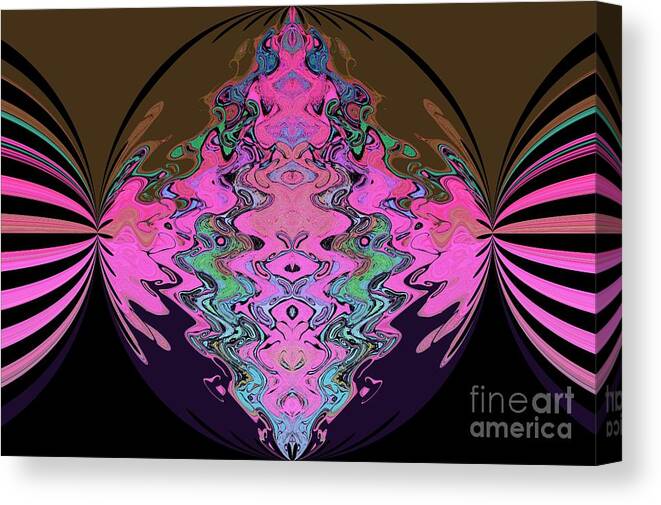 Psychedelic Art Canvas Print featuring the photograph Psychedelic by Beverly Shelby