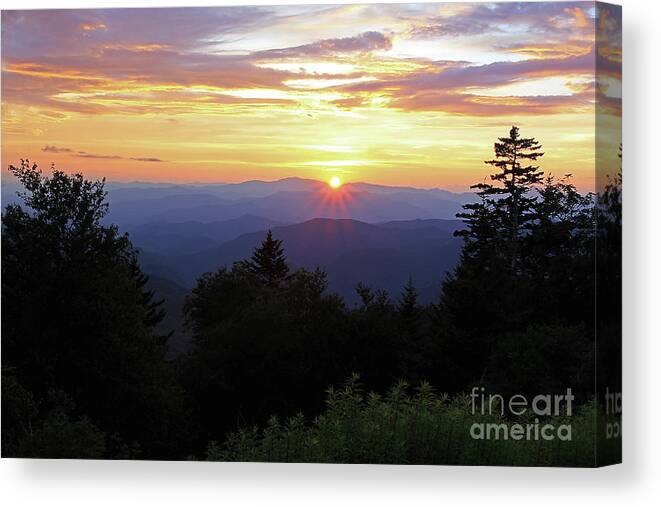 Rays Of The Sun Canvas Print featuring the photograph Rays of the Sun by Jennifer Robin