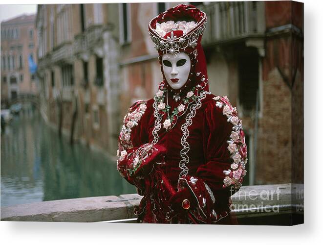 Red Canvas Print featuring the photograph Red beauty by Riccardo Mottola