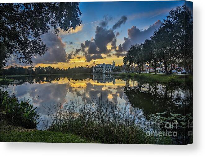 Celebration Canvas Print featuring the photograph Reflection 5 by Mina Isaac