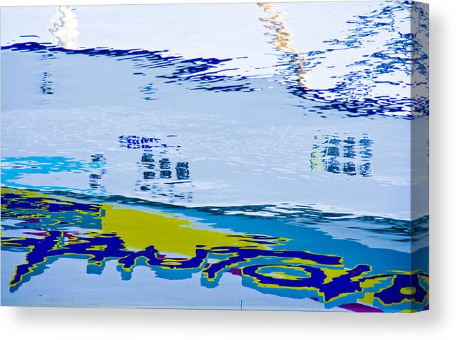 Water Canvas Print featuring the photograph Reflections of . . . by Ches Black