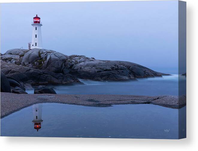 Nova Scotia Canvas Print featuring the photograph Reflections of Peggy by Everet Regal