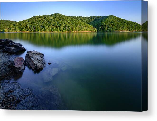 East Canvas Print featuring the photograph Reflections Of Tranquility by Michael Scott