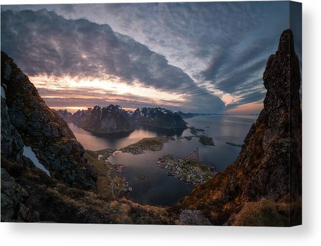 Reine Canvas Print featuring the photograph Reine by Tor-Ivar Naess