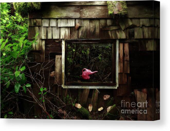 Forgotten Canvas Print featuring the photograph Reminiscence Of Childhood by Masako Metz