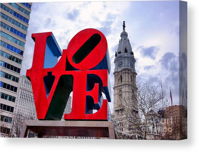 Love Canvas Print featuring the photograph Reverse Love by Olivier Le Queinec