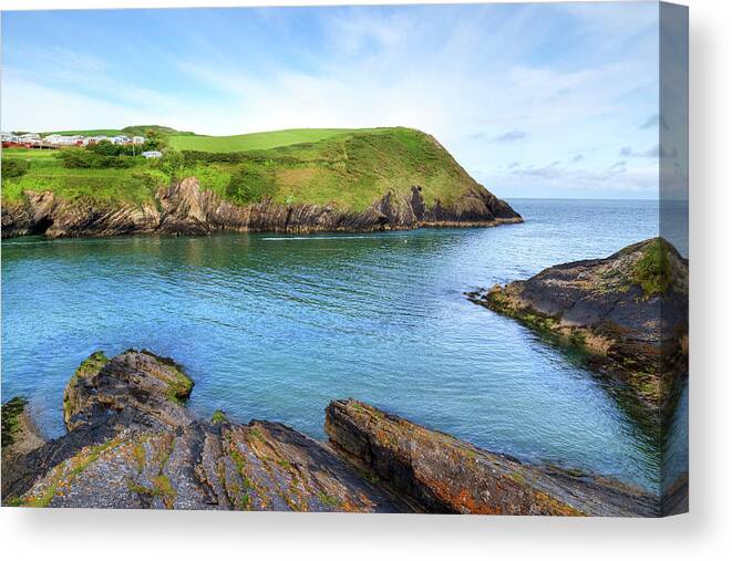 Roberts Cove Canvas Print featuring the photograph Roberts Cove - Ireland by Joana Kruse