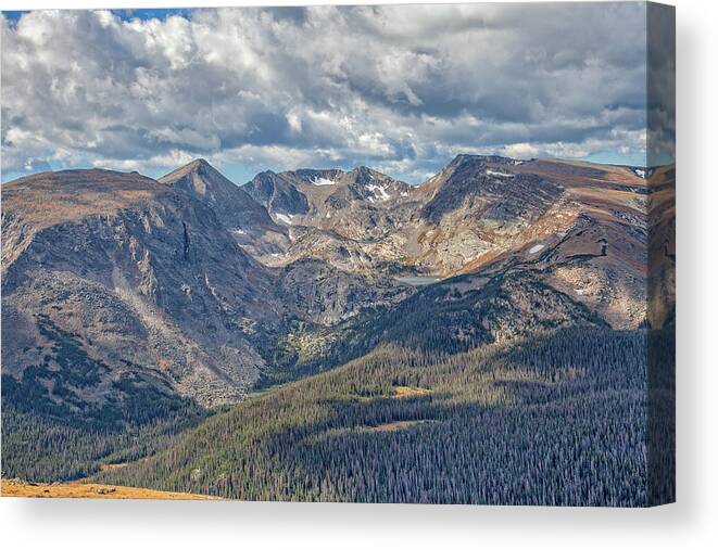 Beautiful Canvas Print featuring the photograph Rocky Mountain Spendor by Ronald Lutz