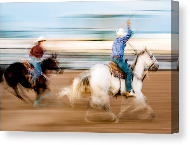 Rodeo Canvas Print featuring the photograph Rodeo Dreams by Todd Klassy
