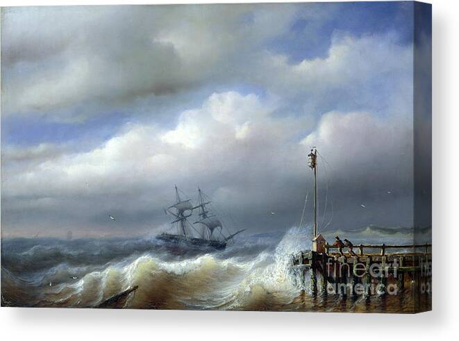 Stormy Weather Giclee Canvas Storm Picture Wall Art 