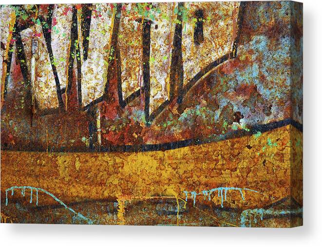 Abandoned Canvas Print featuring the photograph Rust Colors by Carlos Caetano