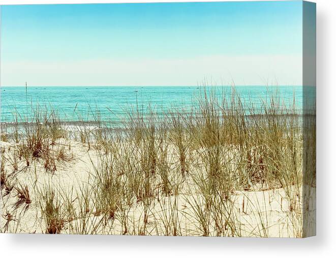 Beaches Canvas Print featuring the photograph Sea Breeze by Colleen Kammerer