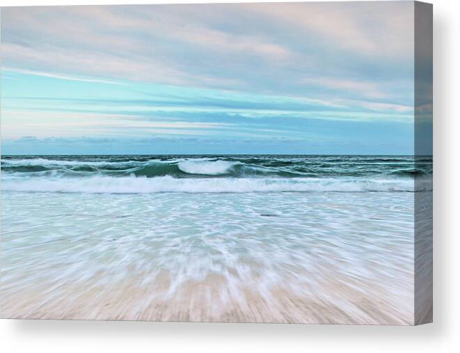 Australian Beaches Canvas Print featuring the photograph Sea Is Calling by Az Jackson