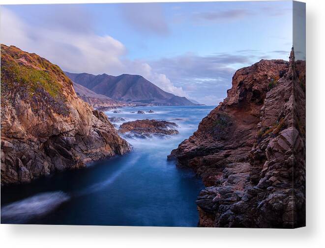Landscape Canvas Print featuring the photograph SeaGate by Jonathan Nguyen