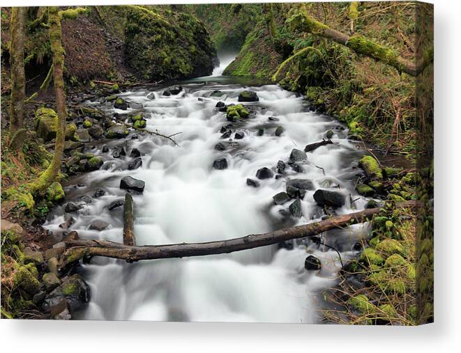 River Canvas Print featuring the photograph Serene Beauty by Jeff Swan