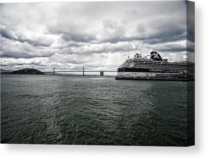 Cruise Canvas Print featuring the photograph Set sail by Camille Lopez