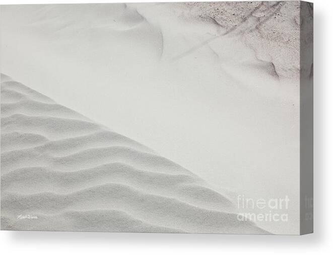 Shaped By The Wind Canvas Print featuring the photograph Shaped by the Wind by Michelle Constantine
