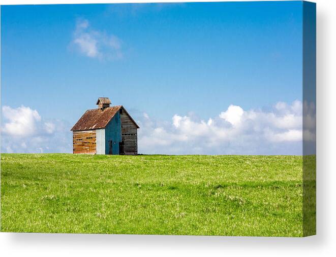 Barn Canvas Print featuring the photograph Silent Solemnity by Todd Klassy