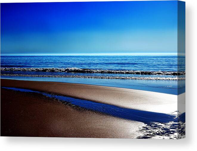 Sylt Canvas Print featuring the photograph Silent Sylt by Hannes Cmarits