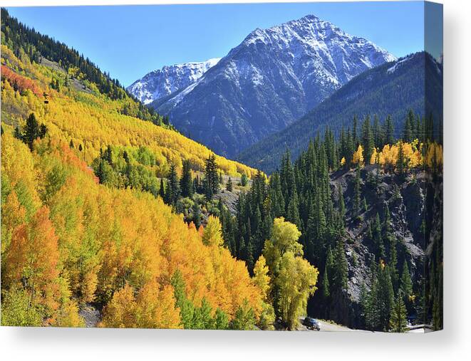 Colorado Canvas Print featuring the photograph Silverton Valley by Ray Mathis
