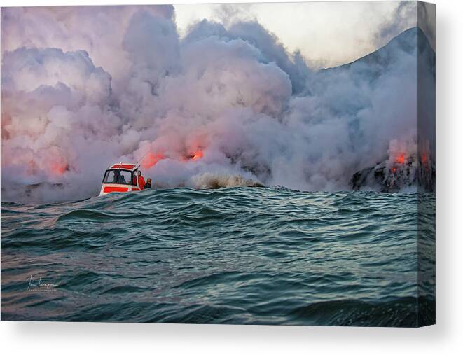 Hawaii Canvas Print featuring the photograph Six Pac by Jim Thompson
