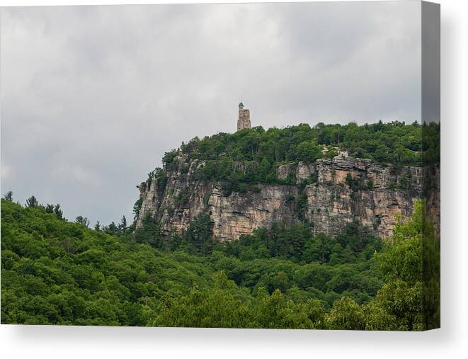 Skytop Tower Canvas Print featuring the photograph Skytop Tower in June 2018 by Jeff Severson