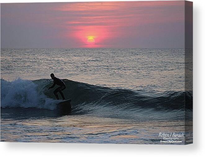 Surf Canvas Print featuring the photograph Soul Surfer by Robert Banach